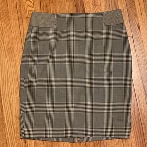 NWT Limited plaid dress skirt size 8